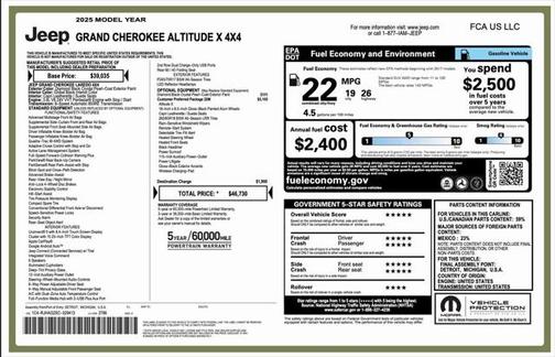 2025 Jeep Grand Cherokee Altitude
