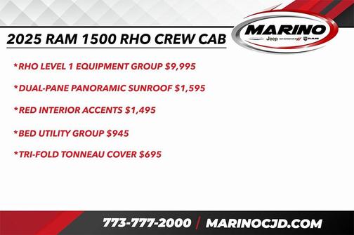 2025 RAM 1500 RHO Crew Cab 4x4 5'7' Box