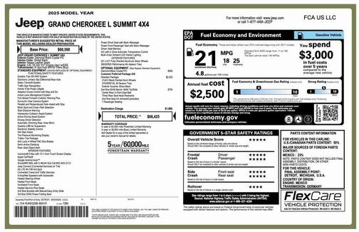 2025 Jeep Grand Cherokee L Summit
