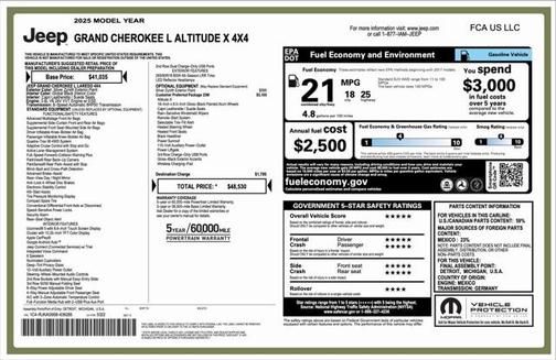 2025 Jeep Grand Cherokee L Altitude