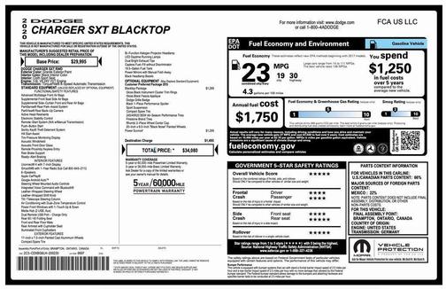 2020 Dodge Charger SXT