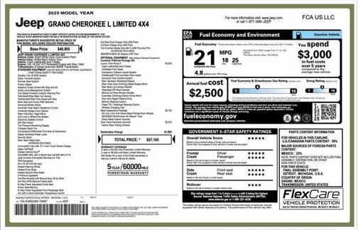 2025 Jeep Grand Cherokee L Limited
