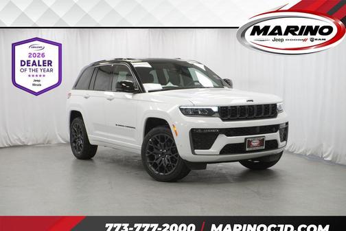 Bright White Clearcoat 2026 Jeep Grand Cherokee Summit
