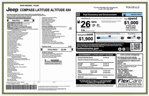 2026 Jeep Compass Latitude