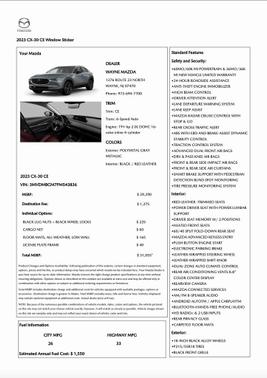 2023 Mazda CX-30 2.5 S Carbon Edition