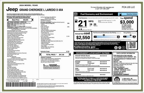 2024 Jeep Grand Cherokee L Laredo