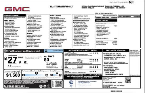 2021 GMC Terrain SLT