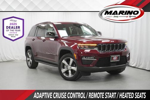 Velvet Red Pearlcoat 2025 Jeep Grand Cherokee Limited