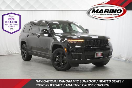 Diamond Black Crystal Pearlcoat 2024 Jeep Grand Cherokee L Limited