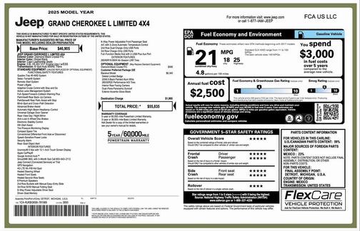 2025 Jeep Grand Cherokee L Limited