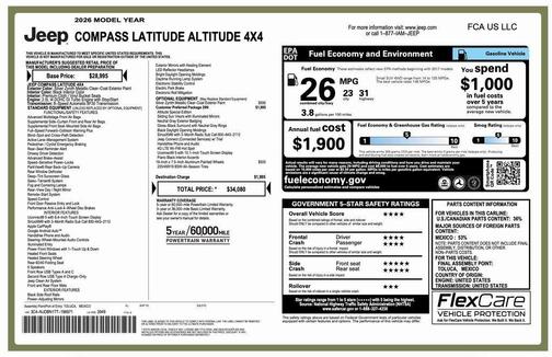 2026 Jeep Compass Latitude