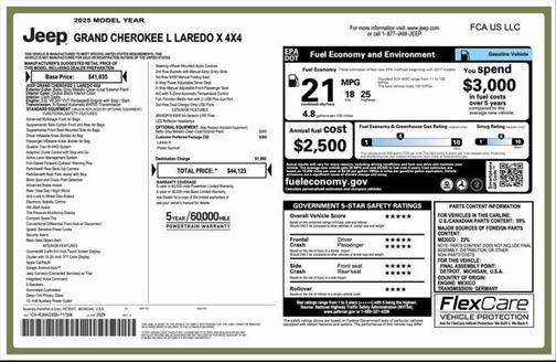 2025 Jeep Grand Cherokee L Laredo