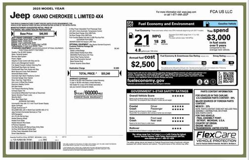 2025 Jeep Grand Cherokee L Limited