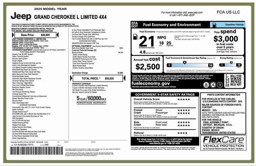 2025 Jeep Grand Cherokee L Limited