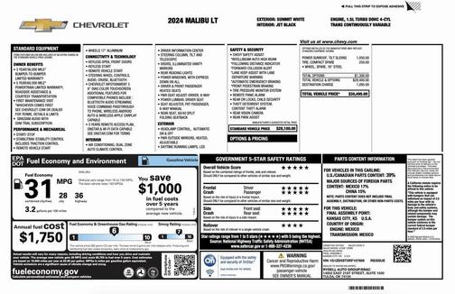 2024 Chevrolet Malibu FWD 1LT