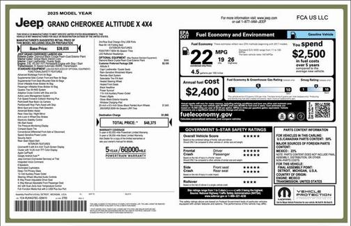 2025 Jeep Grand Cherokee Altitude
