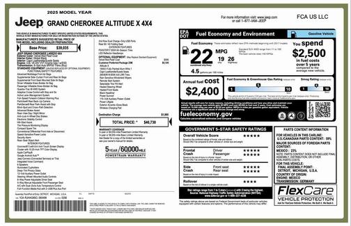 2025 Jeep Grand Cherokee Altitude