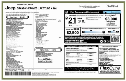 2025 Jeep Grand Cherokee L Altitude