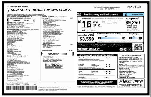 2026 Dodge Durango GT Plus