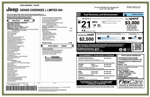 2025 Jeep Grand Cherokee L Limited