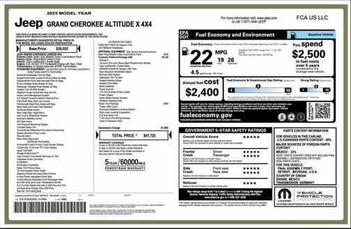 2025 Jeep Grand Cherokee Altitude