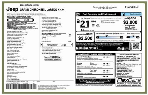 2025 Jeep Grand Cherokee L Laredo