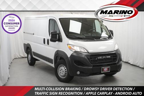 Bright White Clearcoat 2025 RAM ProMaster 2500 Tradesman
