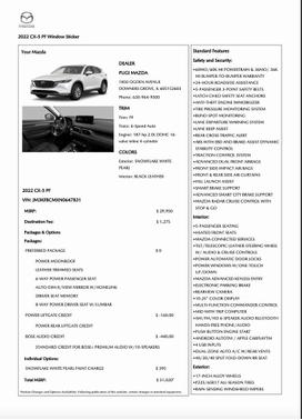 2022 Mazda CX-5 2.5 S Preferred Package