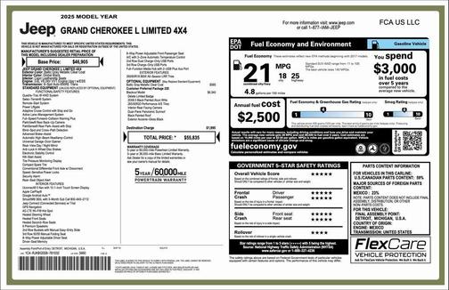 2025 Jeep Grand Cherokee L Limited