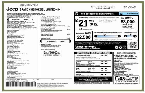 2025 Jeep Grand Cherokee L Limited