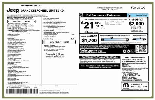 2022 Jeep Grand Cherokee L Limited