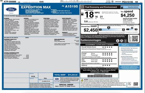2023 Ford Expedition Max Limited