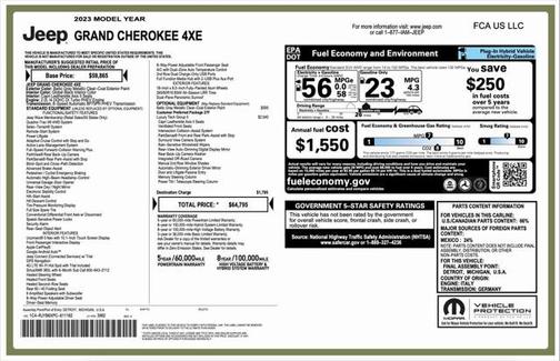 2023 Jeep Grand Cherokee 4xe Base