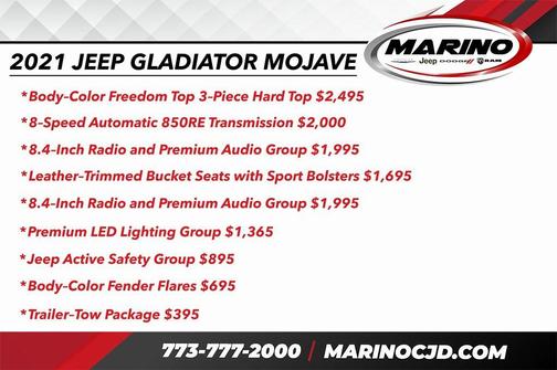 2021 Jeep Gladiator Mojave 4X4