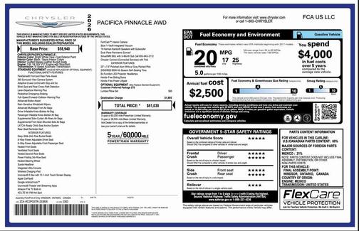 2026 Chrysler Pacifica L