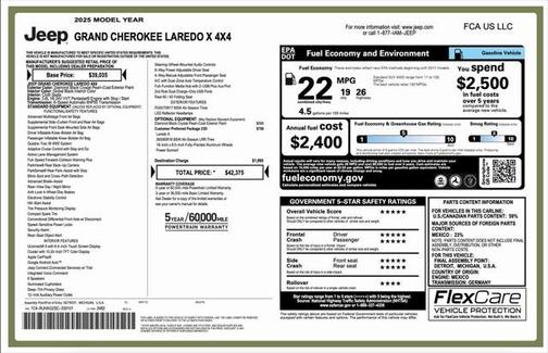 2025 Jeep Grand Cherokee Laredo