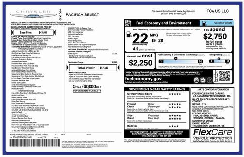 2026 Chrysler Pacifica L