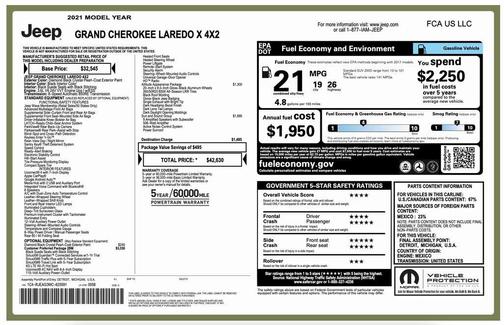 2021 Jeep Grand Cherokee Laredo