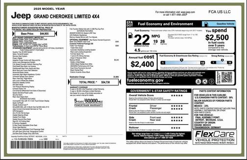 2025 Jeep Grand Cherokee Limited