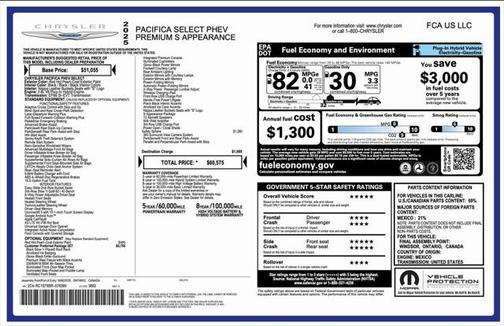 2025 Chrysler Pacifica Hybrid Select