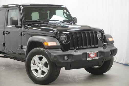 Black Clearcoat 2021 Jeep Wrangler Unlimited Sport