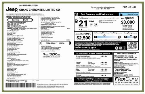 2025 Jeep Grand Cherokee L Limited