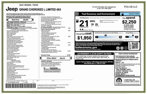 2021 Jeep Grand Cherokee L Limited