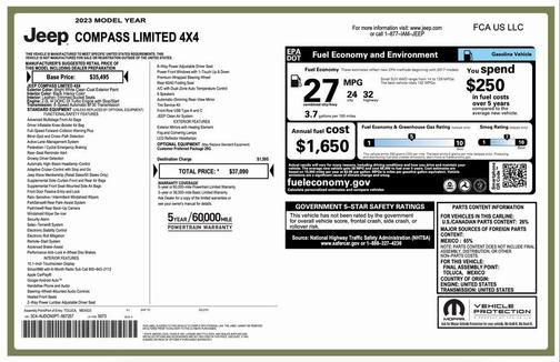 2023 Jeep Compass Limited