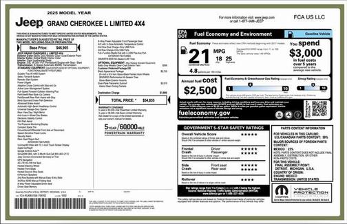 2025 Jeep Grand Cherokee L Limited