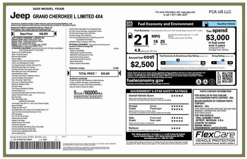 2025 Jeep Grand Cherokee L Limited