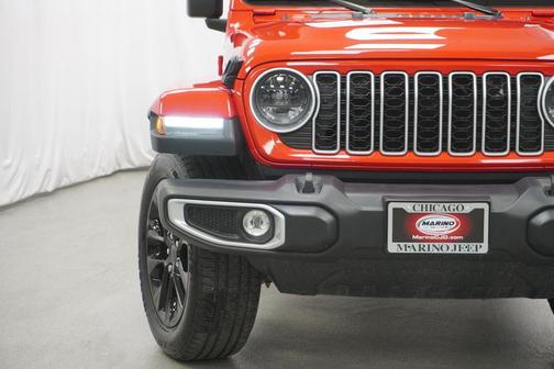 Firecracker Red Clearcoat 2025 Jeep Wrangler 4xe Sahara