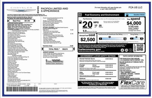 2026 Chrysler Pacifica Limited