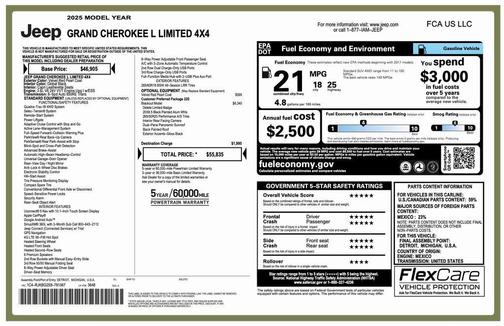 2025 Jeep Grand Cherokee L Limited