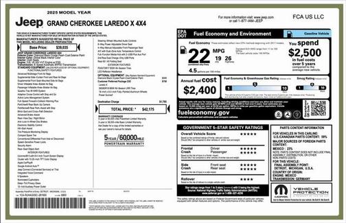 2025 Jeep Grand Cherokee Laredo